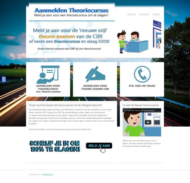 Aanmelden-Theoriecursus